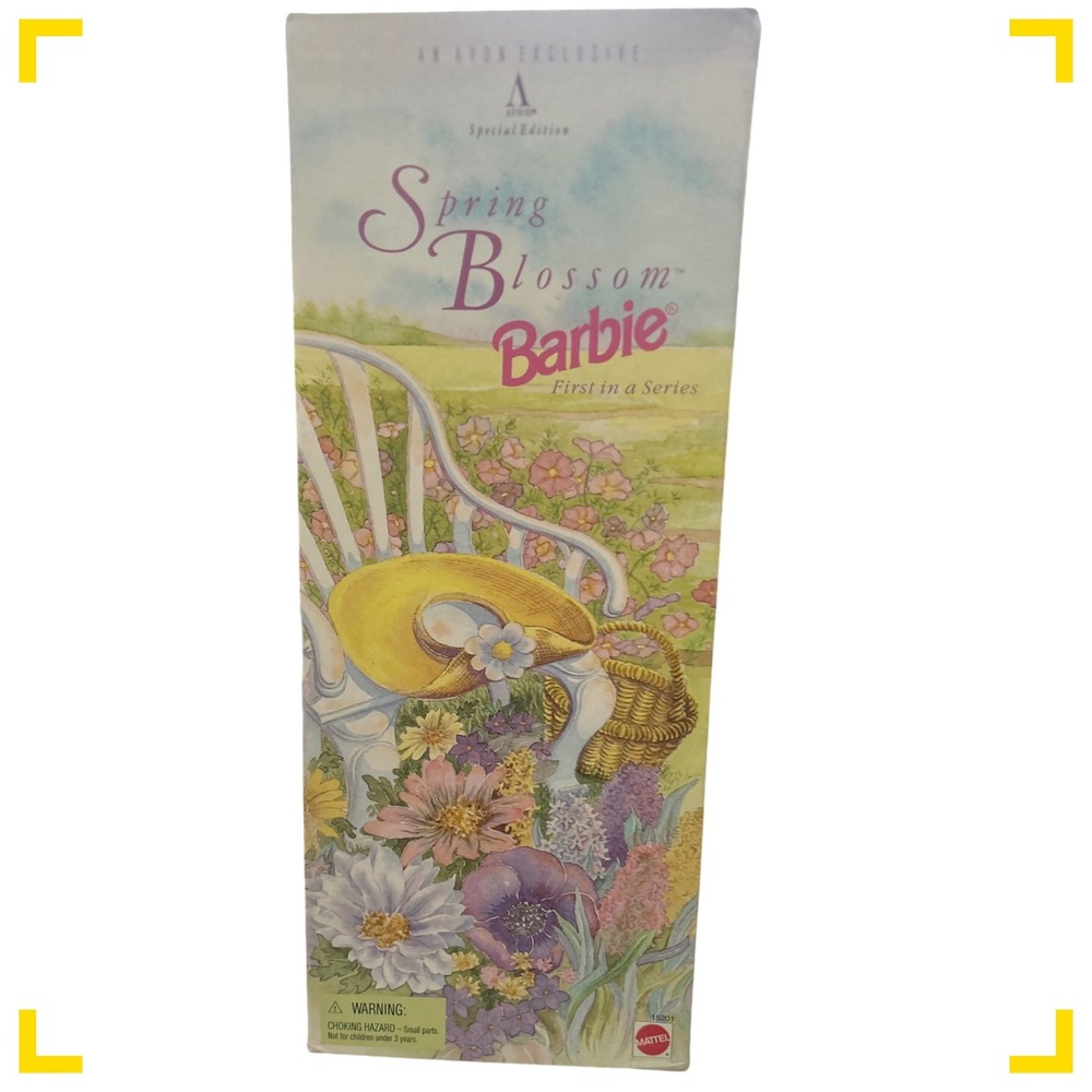 Vintage 1995 Spring Blossom Barbie Special Edition Avon Exclusive Mattel 15201